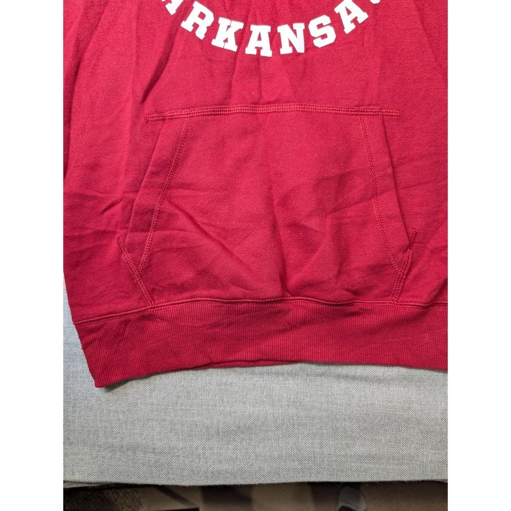 Nike Arkansas Razorbacks Hoodie Womens Medium M Red University 1871 Pullover NWT